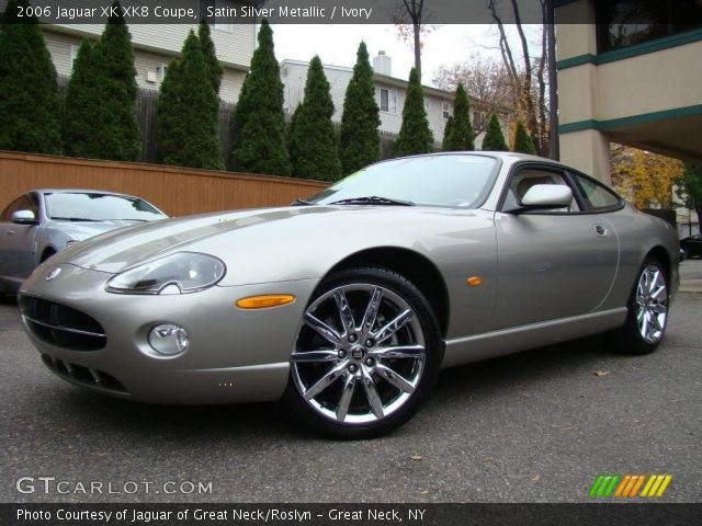 2006 Jaguar XK XK8 Coupe in Satin Silver Metallic