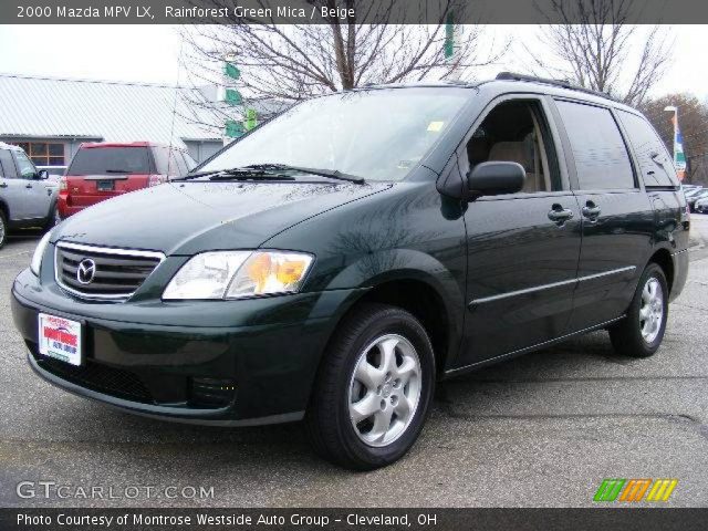 2000 Mazda MPV LX in Rainforest Green Mica