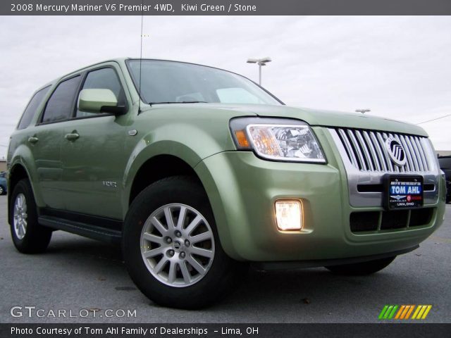 2008 Mercury Mariner V6 Premier 4WD in Kiwi Green
