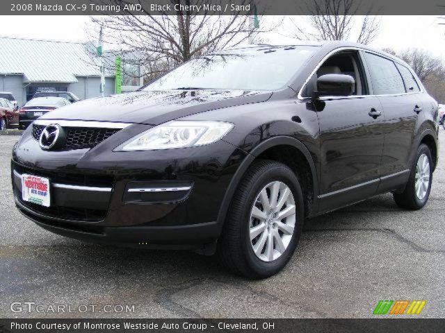 2008 Mazda CX-9 Touring AWD in Black Cherry Mica