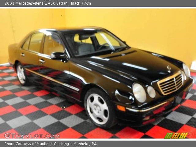 2001 Mercedes-Benz E 430 Sedan in Black