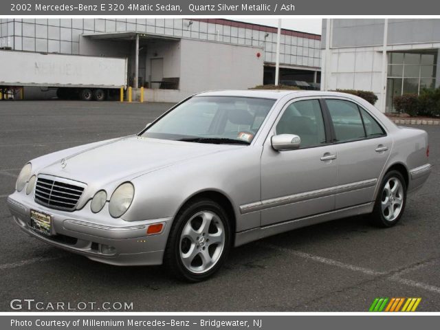 2002 Mercedes-Benz E 320 4Matic Sedan in Quartz Silver Metallic
