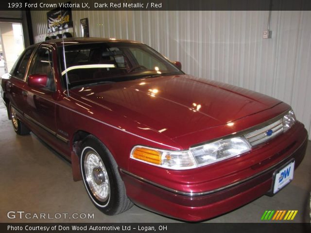 1993 Ford Crown Victoria LX in Dark Red Metallic