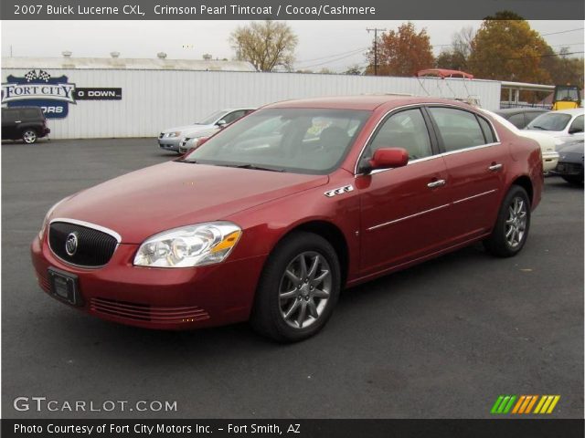 2007 Buick Lucerne CXL in Crimson Pearl Tintcoat