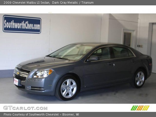 2009 Chevrolet Malibu LS Sedan in Dark Gray Metallic