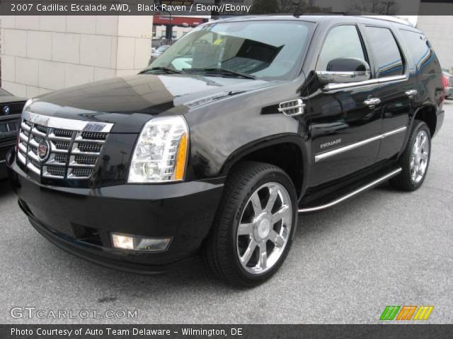 2007 Cadillac Escalade AWD in Black Raven