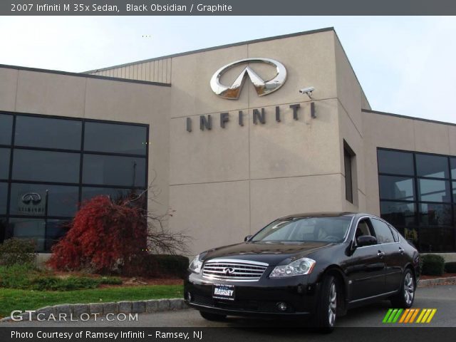 2007 Infiniti M 35x Sedan in Black Obsidian