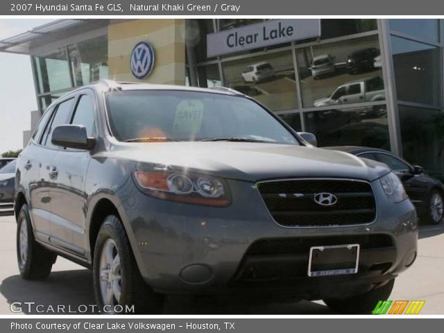 2007 Hyundai Santa Fe GLS in Natural Khaki Green