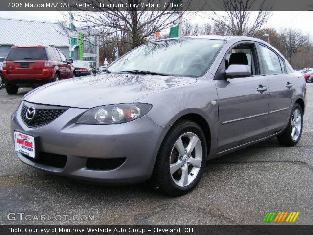 2006 Mazda MAZDA3 i Sedan in Titanium Gray Metallic