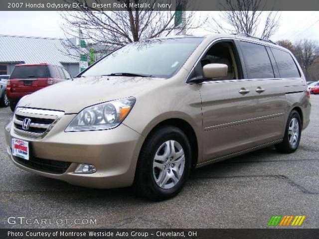 2007 Honda Odyssey EX-L in Desert Rock Metallic