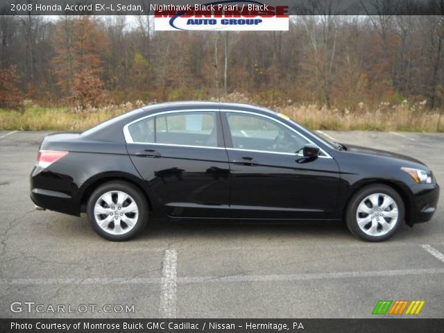 2008 Honda Accord EX-L Sedan in Nighthawk Black Pearl