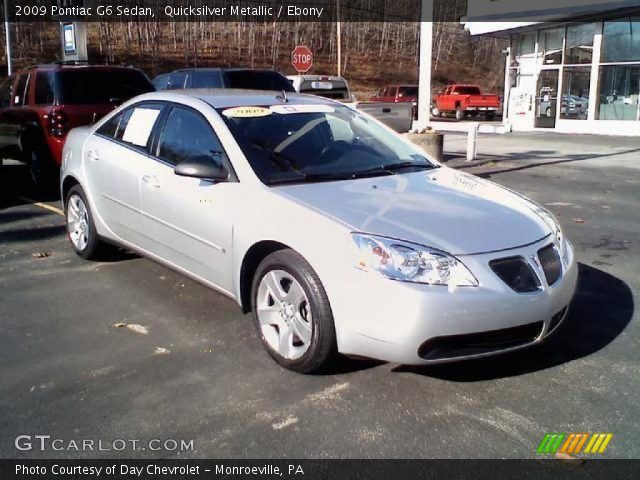 2009 Pontiac G6 Sedan in Quicksilver Metallic