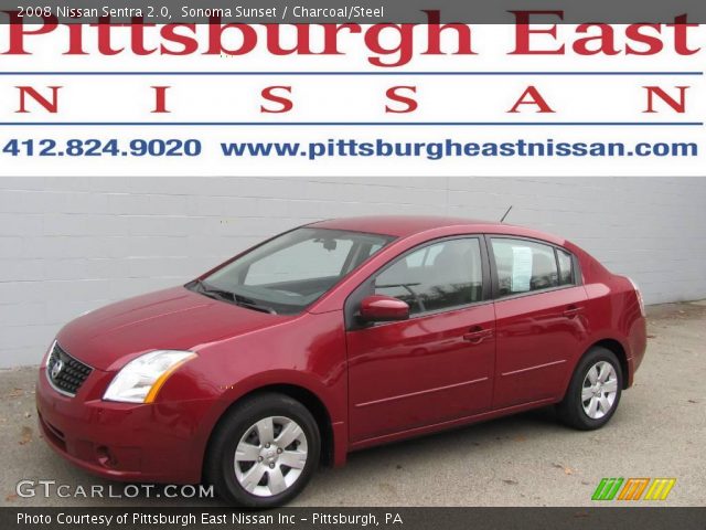 2008 Nissan Sentra 2.0 in Sonoma Sunset