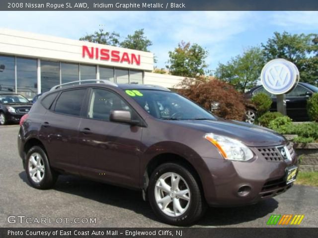2008 Nissan Rogue SL AWD in Iridium Graphite Metallic