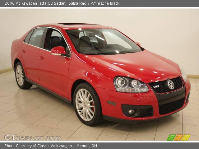 2006 Volkswagen Jetta GLI Sedan in Salsa Red