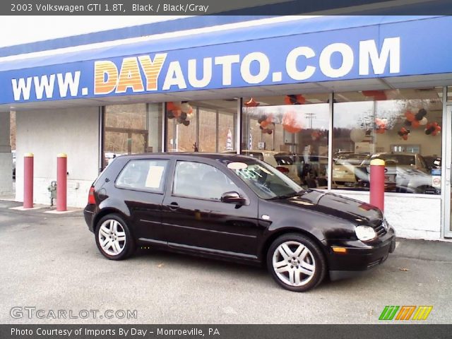 2003 Volkswagen GTI 1.8T in Black
