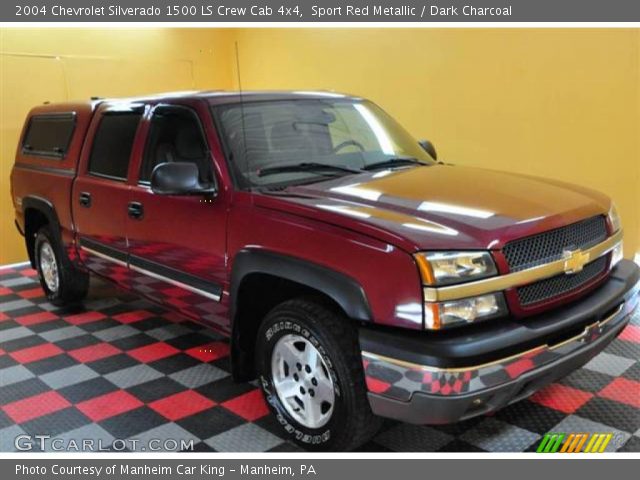 2004 Chevrolet Silverado 1500 LS Crew Cab 4x4 in Sport Red Metallic