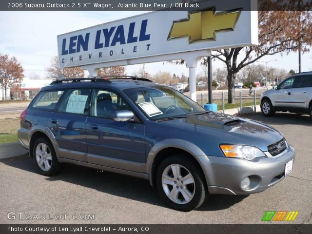 2006 Subaru Outback 2.5 XT Wagon in Atlantic Blue Pearl