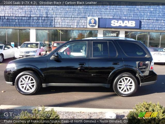 2006 Saab 9-7X 4.2i in Obsidian Black