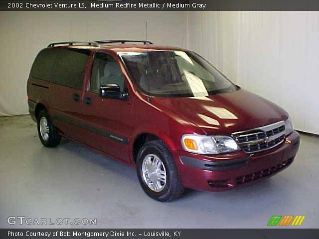 2002 Chevrolet Venture LS in Medium Redfire Metallic