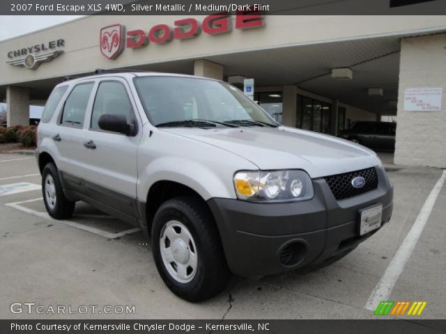 2007 Ford Escape XLS 4WD in Silver Metallic