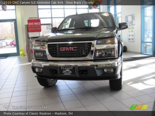 2010 GMC Canyon SLE Extended Cab 4x4 in Onyx Black