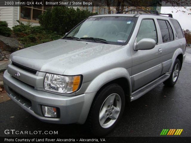 2003 Infiniti QX4 4x4 in Brilliant Silver