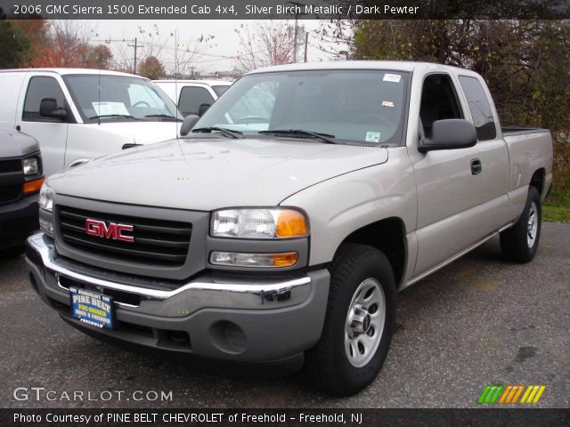 2006 GMC Sierra 1500 Extended Cab 4x4 in Silver Birch Metallic