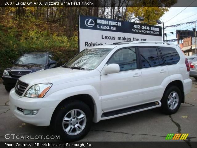 2007 Lexus GX 470 in Blizzard White Pearl