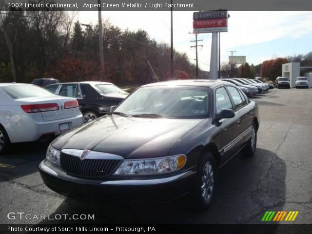 2002 Lincoln Continental  in Aspen Green Metallic