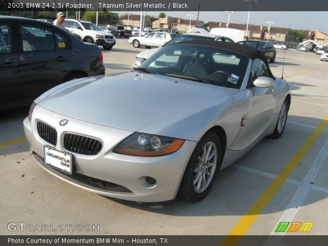 2003 BMW Z4 2.5i Roadster in Titanium Silver Metallic