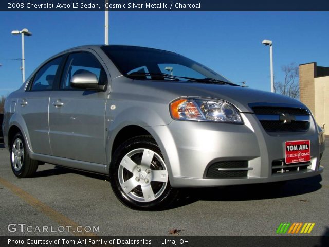 2008 Chevrolet Aveo LS Sedan in Cosmic Silver Metallic