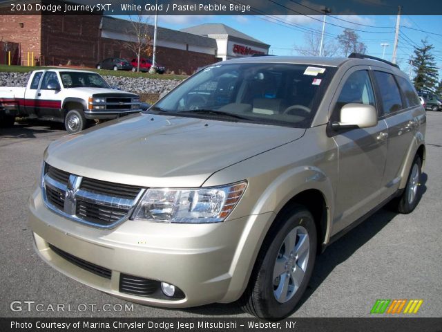 2010 Dodge Journey SXT in White Gold