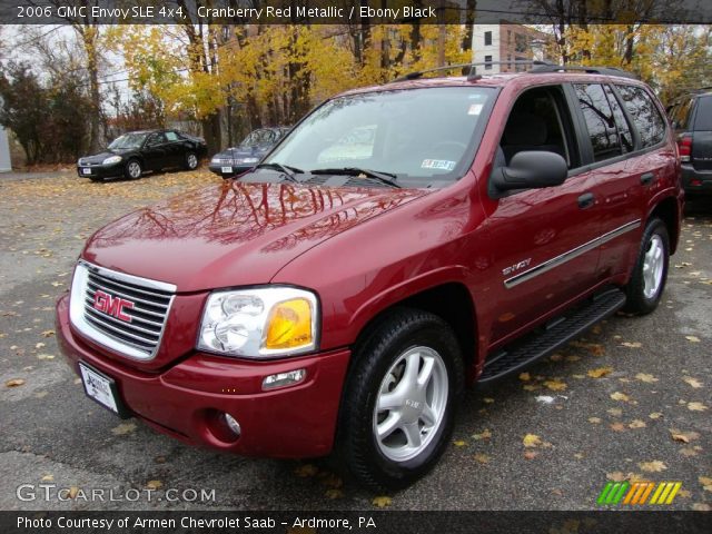 2006 GMC Envoy SLE 4x4 in Cranberry Red Metallic