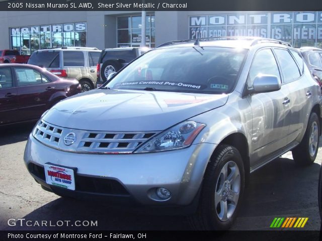 2005 Nissan Murano SL AWD in Sheer Silver Metallic