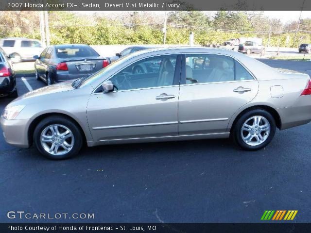 2007 Honda Accord EX-L Sedan in Desert Mist Metallic