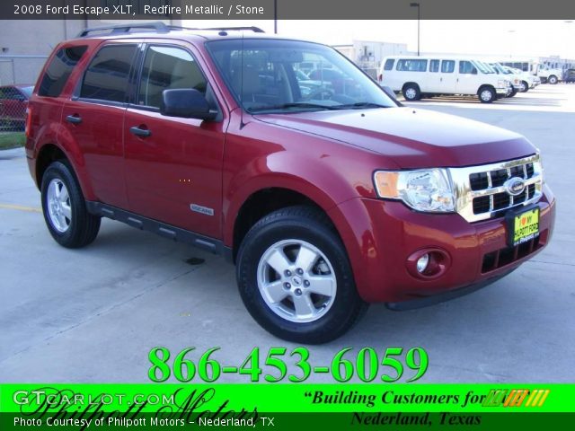 2008 Ford Escape XLT in Redfire Metallic