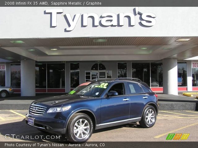 2008 Infiniti FX 35 AWD in Sapphire Metallic