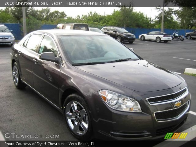 2010 Chevrolet Malibu LT Sedan in Taupe Gray Metallic