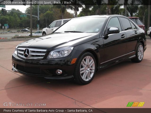 2008 Mercedes-Benz C 300 Sport in Black