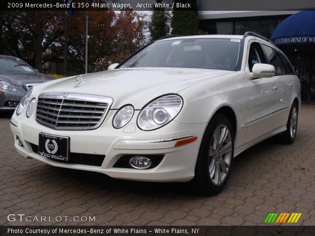 2009 Mercedes-Benz E 350 4Matic Wagon in Arctic White