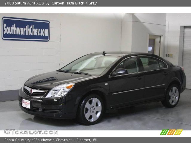 2008 Saturn Aura XE 3.5 in Carbon Flash Black