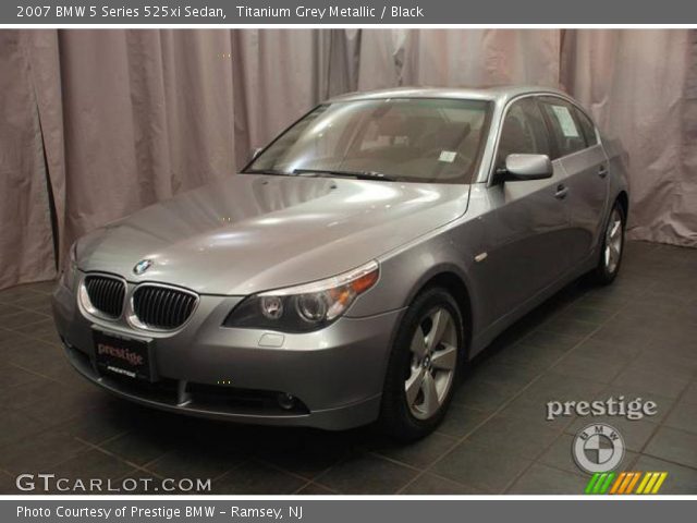 2007 BMW 5 Series 525xi Sedan in Titanium Grey Metallic