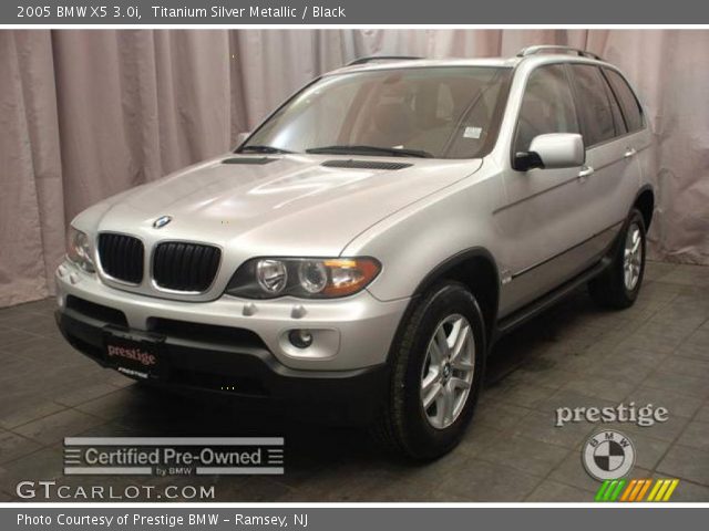 2005 BMW X5 3.0i in Titanium Silver Metallic