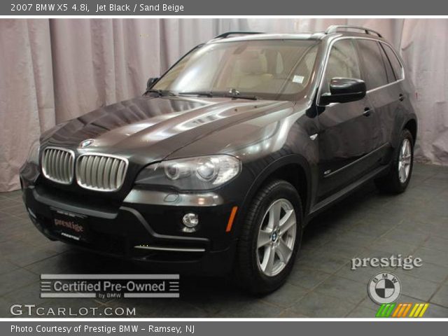 2007 BMW X5 4.8i in Jet Black