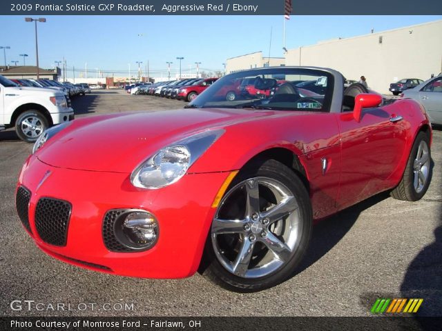 2009 Pontiac Solstice GXP Roadster in Aggressive Red
