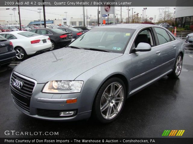 2009 Audi A8 4.2 quattro in Quartz Grey Metallic