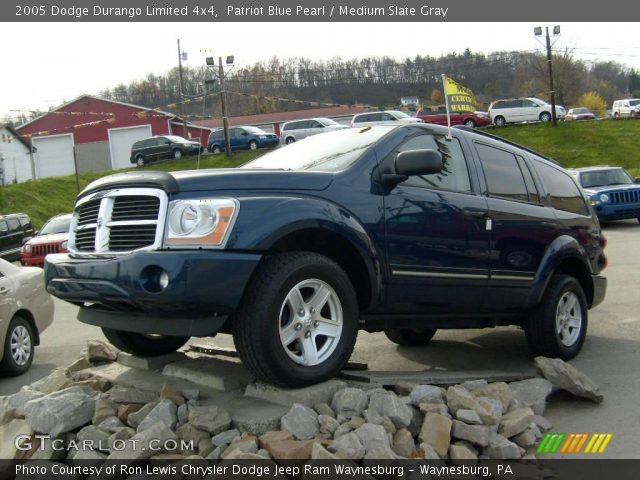 2005 Dodge Durango Limited 4x4 in Patriot Blue Pearl