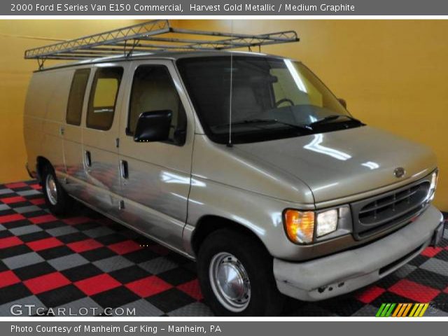 2000 Ford E Series Van E150 Commercial in Harvest Gold Metallic