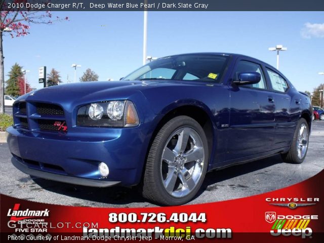 2010 Dodge Charger R/T in Deep Water Blue Pearl